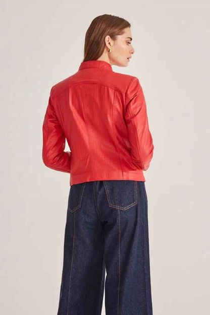 Calça jeans wide recorte bolso azul médio