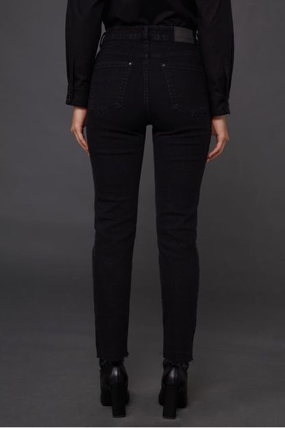 Calça reta black jeans