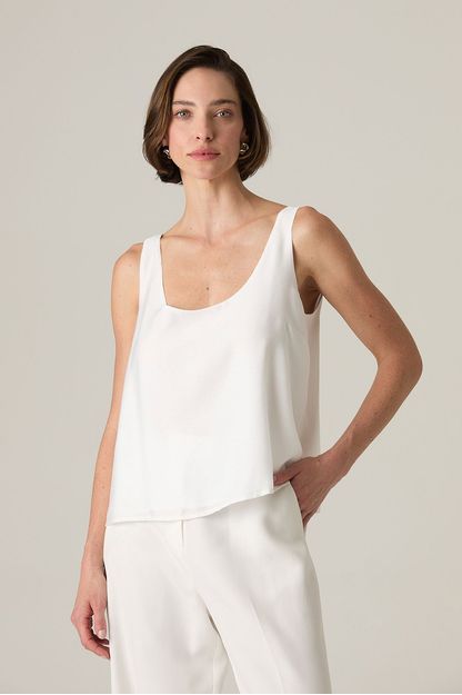 Regata lisa off white