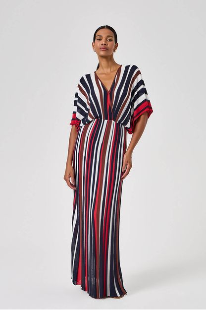 Vestido tricolor sailor