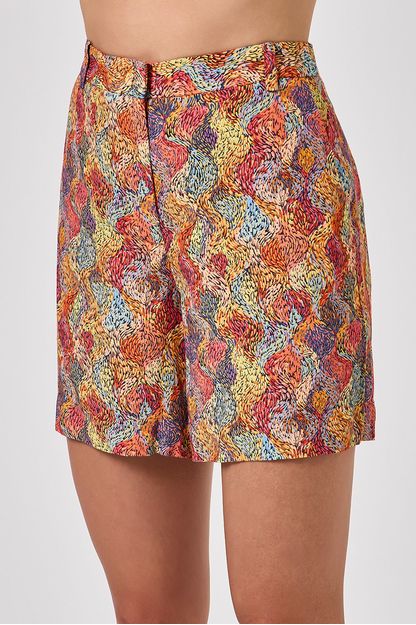 Short estampa sardina