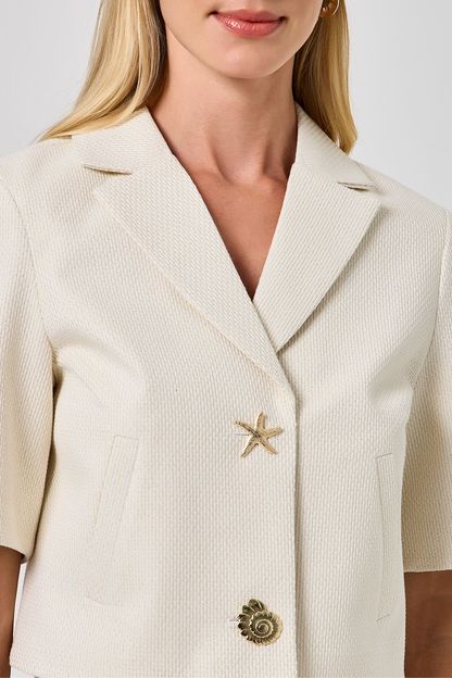 Spencer cropped cestaria