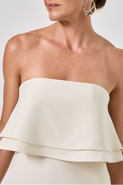 Vestido tomara que caia cestaria