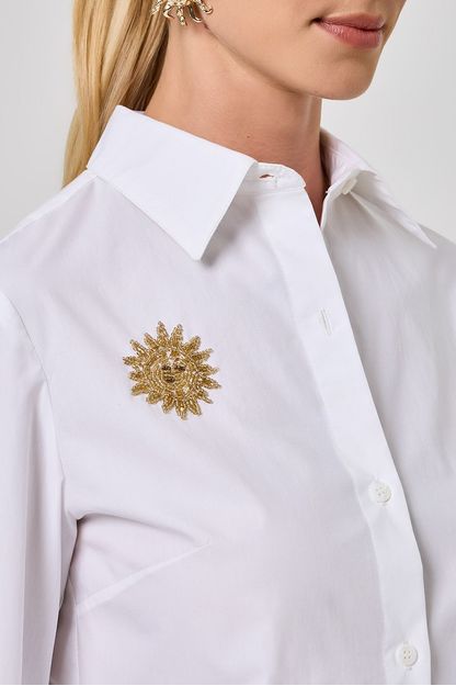 Camisa bordado sun off white